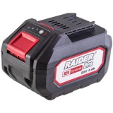 Raider 131161 - Acumulator Li-Ion 20 V 6 Ah indicator nivel incarcare