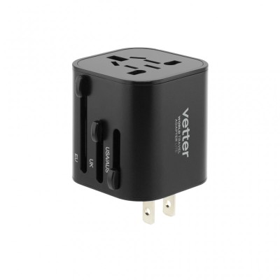 Accesorii auto si calatorie Vetter World Travel Adapter Lite, Black foto