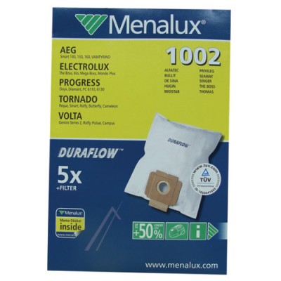 1002 DAC ASPIRATOR 5 BUC + 1 MICROFILTRU 9001961367 ELECTROLUX / AEG foto