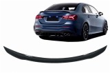 Eleron Portbagaj Negru Lucios compatibil cu Mercedes A-Class Sedan V177 (2018-up) A45 Design TSMBW177SPB