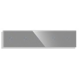 Cumpara ieftin Panou 5 Intrerupatoare Simple cu Touch din Sticla LUXION SmartElectro IntelligentHouse