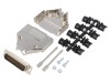 Conector D-Sub HD 44 Pini Tata Negru Ecranat Cablu ENCITECH