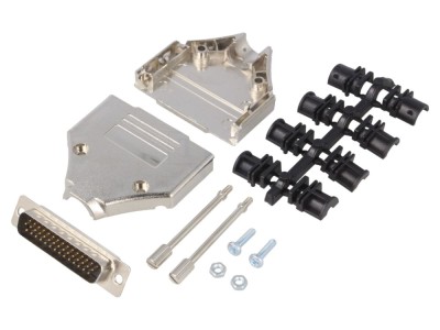 Conector D-Sub HD 44-Pin negru foto