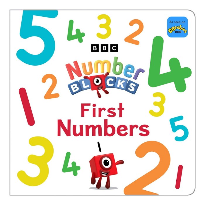 Prima mea carte cu numere - Numberblocks PlayLearn Toys