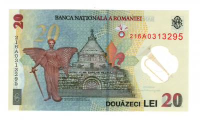 Bancnota BNR de 20 lei - Seria A - Ecaterina Teodoroiu foto