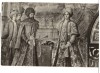 CPIB 15833 CARTE POSTALA - IASI BISERICA TREI IERARHI FRESCA: CTITORII BISERICII, Necirculata, Fotografie