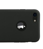 Cumpara ieftin Husa iPhone 7 MyStyle Perfect Fit, Silicon, Rezistenta Socuri/Praf/Zgarieturi, Neagra