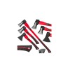 Set 3 topoare pentru tamplarie, 600g/1000g/2000g, Red Technic