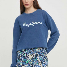 Pepe Jeans bluza femei, cu imprimeu