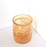 Cumpara ieftin Vaza cristal amber marigold hand blown 2 - design Amie Stalkrantz Mantorp Suedia