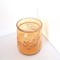 Vaza cristal amber marigold hand blown 2 - design Amie Stalkrantz Mantorp Suedia