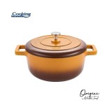 Semioala Aluminiu Turnat + Capac 24x12 cm,3.9l, Nicolai Tand, Origini, Cooking by Heinner