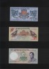 Set Bancnote Bhutan 1+5+10 Ngultrum UNC - Colectie Bancnote Straine