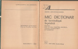 GHEORGHE COSTANTINESCU-DOBRIDOR - MIC DICTIONAR DE TERMINOLOGIE LINGVISTICA