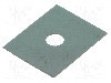 Suport termoconductor din silicon, 9mm x 11mm x 0.2mm - WK 126 foto