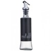 Recipient Ulei/Otet Pufo Savor Sticla, 300ml, Negru - Pulverizator Elegant, Design Inalt, Multifunctional Gatit/Salate/BBQ