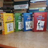 JEFF KINNEY - JURNALUL UNUI PUSTI ( 4 VOLUME : I-IV ) , 2010-2011 ( CARTONATE )*