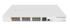 Management Switch 24 x Gigabit PoE+ Out 450W, 4 x SFP+ 10Gbps - Mikrotik CRS328-24P-4S+RM
