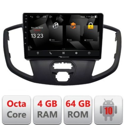 Navigatie Ford Transit V363 2015-2021 Android radio gps internet quad core 4+64 carplay android auto CarStore Technology foto