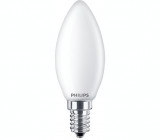 Bec LED filament Philips lumanare B35 E14 2.2W (25W) 250lm lumina calda 2700K 929001345255