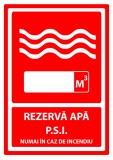 Indicator pentru rezerva apa numai in caz de incendiu