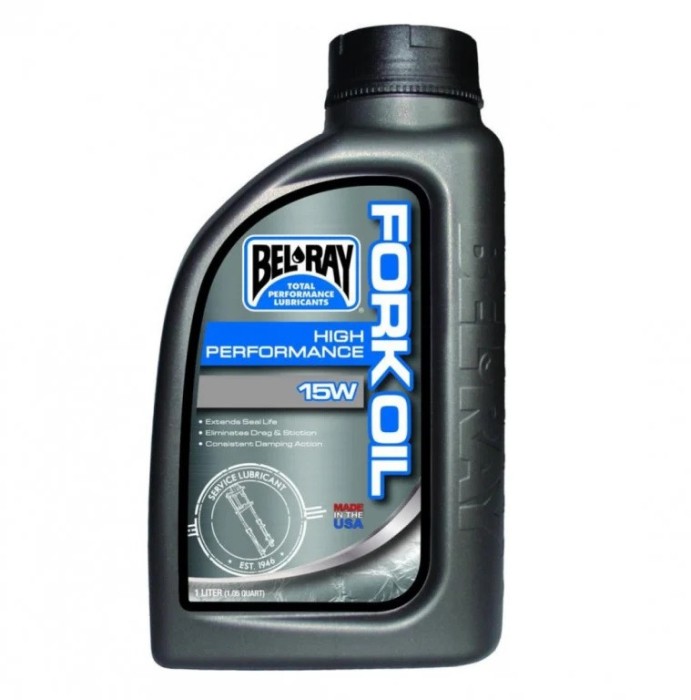 Ulei furca Bel-Ray Fork Oil, High performance 15w, 1L Cod Produs: MX_NEW BR6541