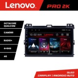 Navigatie Toyota Prado 2007- Lenovo Kit-456 8 core QLED 2K 4+64 360 Android Waze USB Navigatie Internet Youtube Radio CarStore Technology