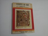 CUVINTE DE HAR - RUGACIUNI DIN LITERATURA UNIVERSALA