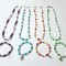 Reducere! 4 seturi colier + bratara, handmade din margele