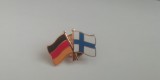 QW9 N7 58 - insigna - tematica nationala - steaguri - Germania - Finlanda
