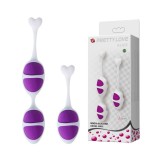 Pretty Love Alice - Set Bile Vaginale din Silicon, 3,7 cm, Orion