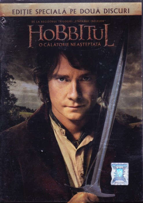 DVD Film de colectie: Hobitul ( Ed. speciala 2 DVD; sub. romana - vezi descriere )