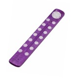 Cumpara ieftin Suport betisoare parfumate lemn mov floarea vietii 26 cm tava ardere betisor aromaterapie colectare cenusa decor relaxare