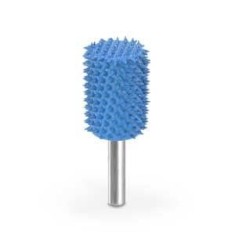 Biax sculptura lemn SABURR - Cap cilindric 19 mm, Granulatie Saburr Mega ASPRA - Albastra