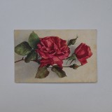 Carte Postala tematica florala litografie, necirculata