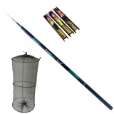 Set varga cu tronson scurt Eagle Strong 3.6 m, juvelnic si 3 linii, Cool Angel