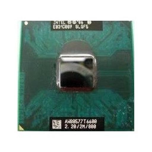 Procesor laptop second hand Intel Core 2 Duo T6600 SLGF5 2.2GHz
