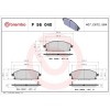 Placute frana Acura Mdx (Yd1) 08.00-09.06, Mdx (Yd2) 04.06-; Infiniti Qx4 01.97-; Nissan Pathfinder 2 (R50) 09.95-07.05, Quest (V42) 05.03-, Serena (, BREMBO