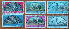 SHARJAH-Serie f. veche-&amp;#039;&amp;#039;FAUNA-PASARI&amp;#039;&amp;#039;- Set complet -6v.-stamp. foto