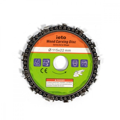 Disc cu lant 110mm pentru polizor unghiular 5buc/set FarmGarden AgroTrade foto