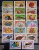Fujeira fauna marina pești, scoici, plante acvatice, corali serie 20v Nestampilat