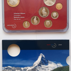 Set monede Elvetia, anul 2004 - FDC - A 3329