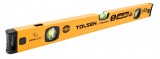 Nivela Tolsen Industrial, 120cm, 3 fiole, asistenta vizualizare, calitate Kapro, aluminiu, precizie inalta