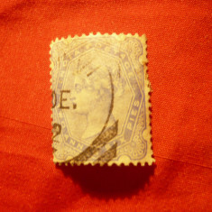 Timbru India 1882 Regina Victoria , val. 2a stampilat