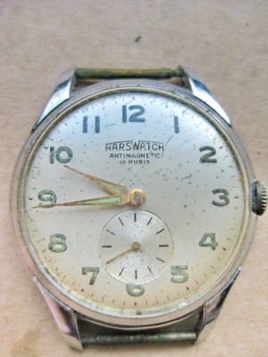 B477-I-Ceas Harswatch vechi antimagneticue 17 rubine nefunctional. foto