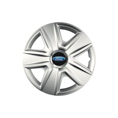 Set 4 capace roti Cu Inel Cromat Esprit R15 pentru gama auto Ford foto