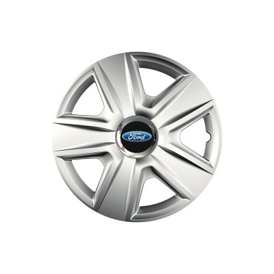Set 4 capace roti Cu Inel Cromat Esprit R16 pentru gama auto Ford foto