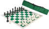 Set de șah combinat 3n-1 - Tabla de șah mare de 20 inchi, piese de șah Staunton