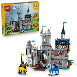 LEGO Castel medieval cu cai si cavaleri Quality Brand