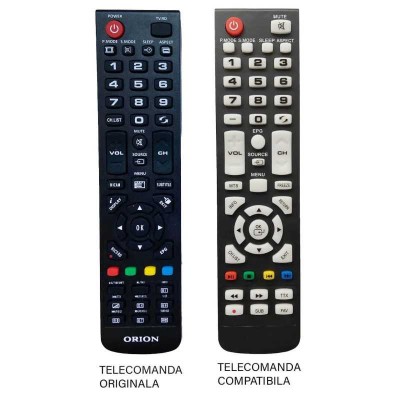 Telecomanda compatibila TV Orion Vortex LCD cod ER 1185 /MFY 1175 foto